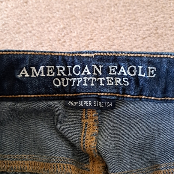 American Eagle Outfitters Jeans Blue Size 6 Long Hi Rise Jegging Skinny Denim - Picture 5 of 13